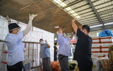 迎考，“蔬菜人”一步一脚印 （蔬菜市场创建持续推进系列）